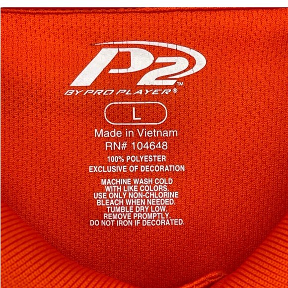 P2 by Pro Player Florida Gators Embroidered Short Sleeve Polo Sz L - Picture 7 of 8